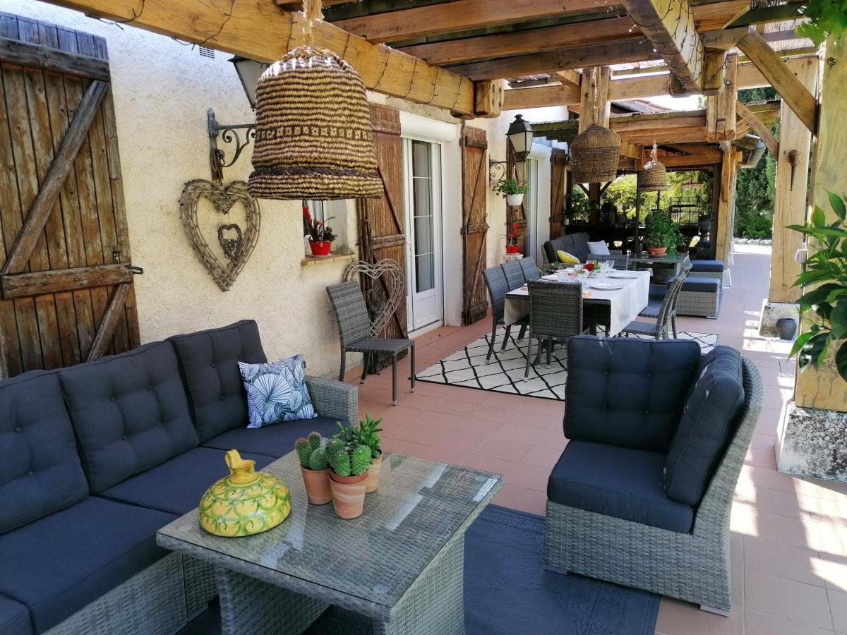 Villa Les Hauts Vallons Puylaroque Экстерьер фото